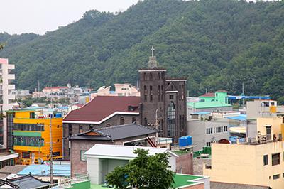 진교교회 전경 썸네일 이미지